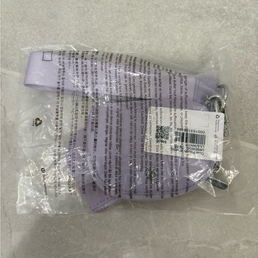 Lululemon Lavender Dual Pouch Wristlet - Picture 5 of 11